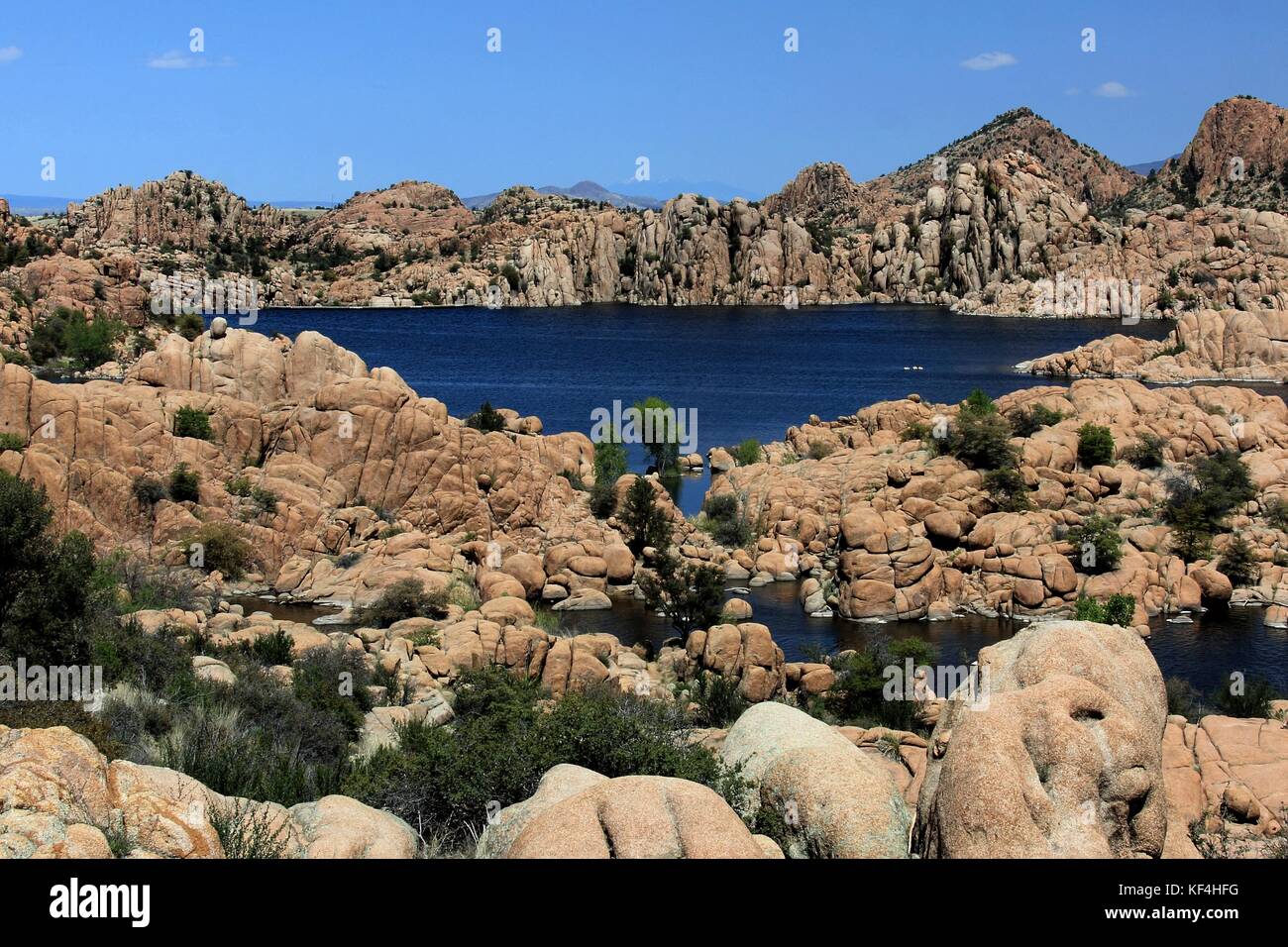 Watson Lake, Prescott, AZ Stockfoto