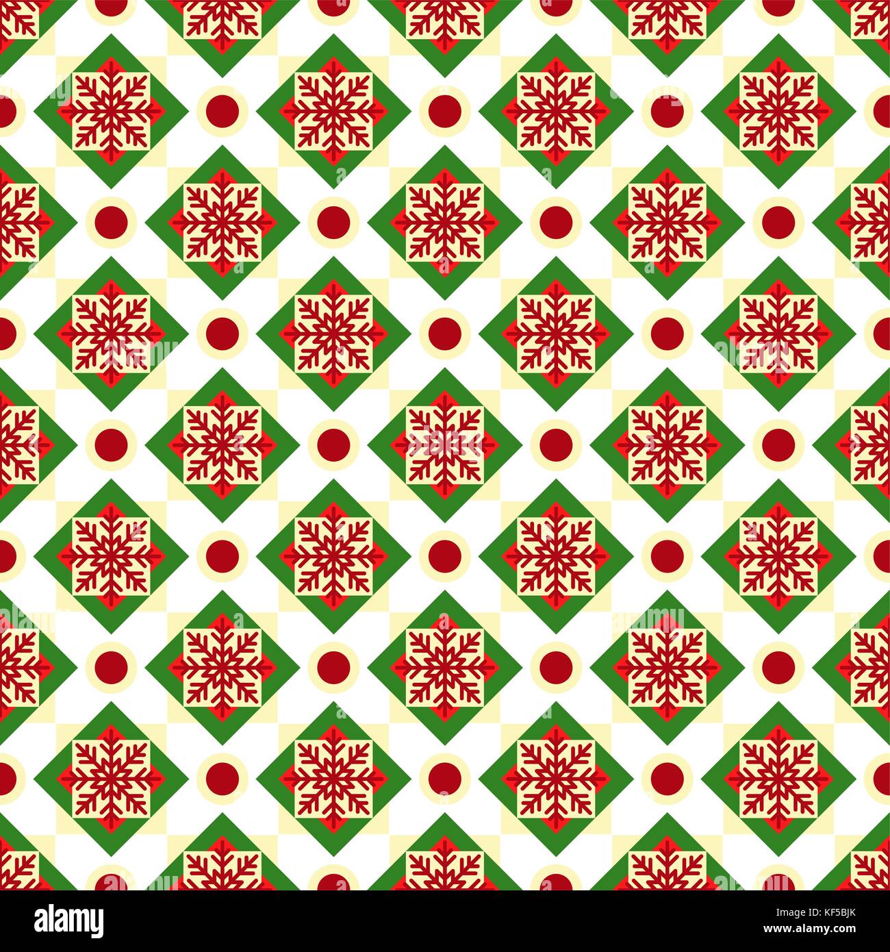 Weihnachten geometrische Nordic nahtlose Vektor Muster. Stock Vektor