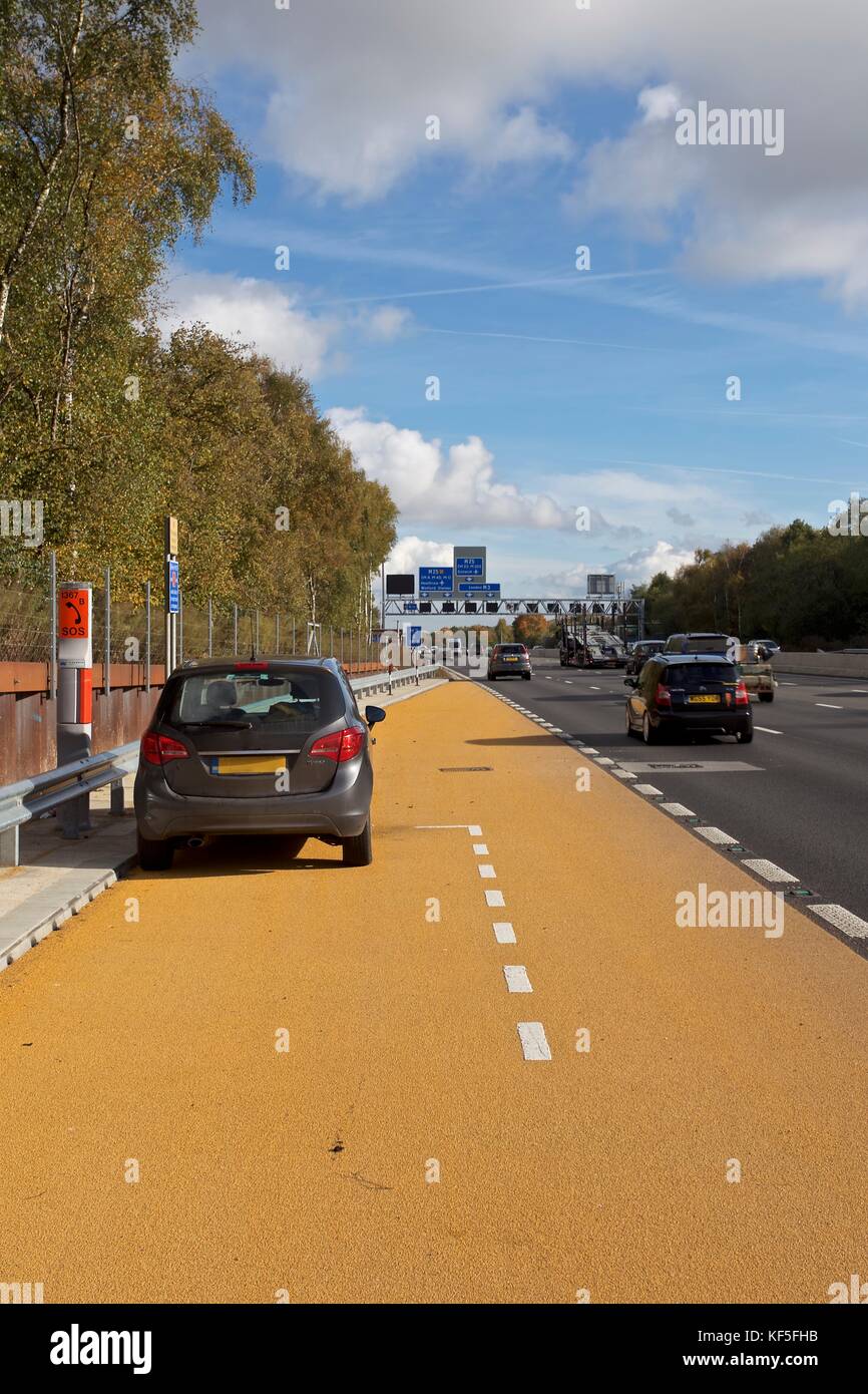 intelligente Autobahn Stockfoto