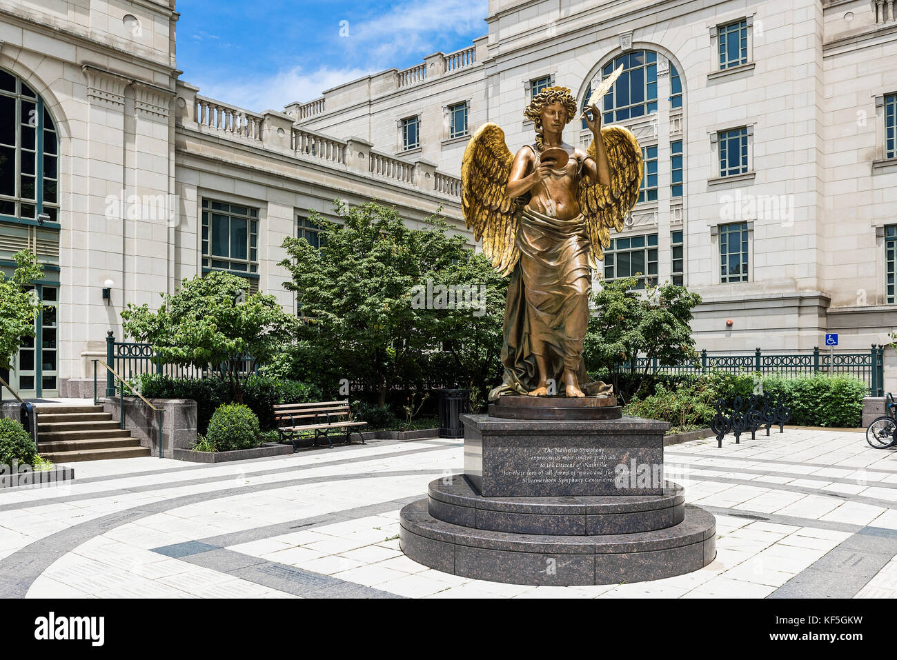 Das Äußere des schermerhorn Symphony Hall Nashville, Tennessee, USA Stockfoto