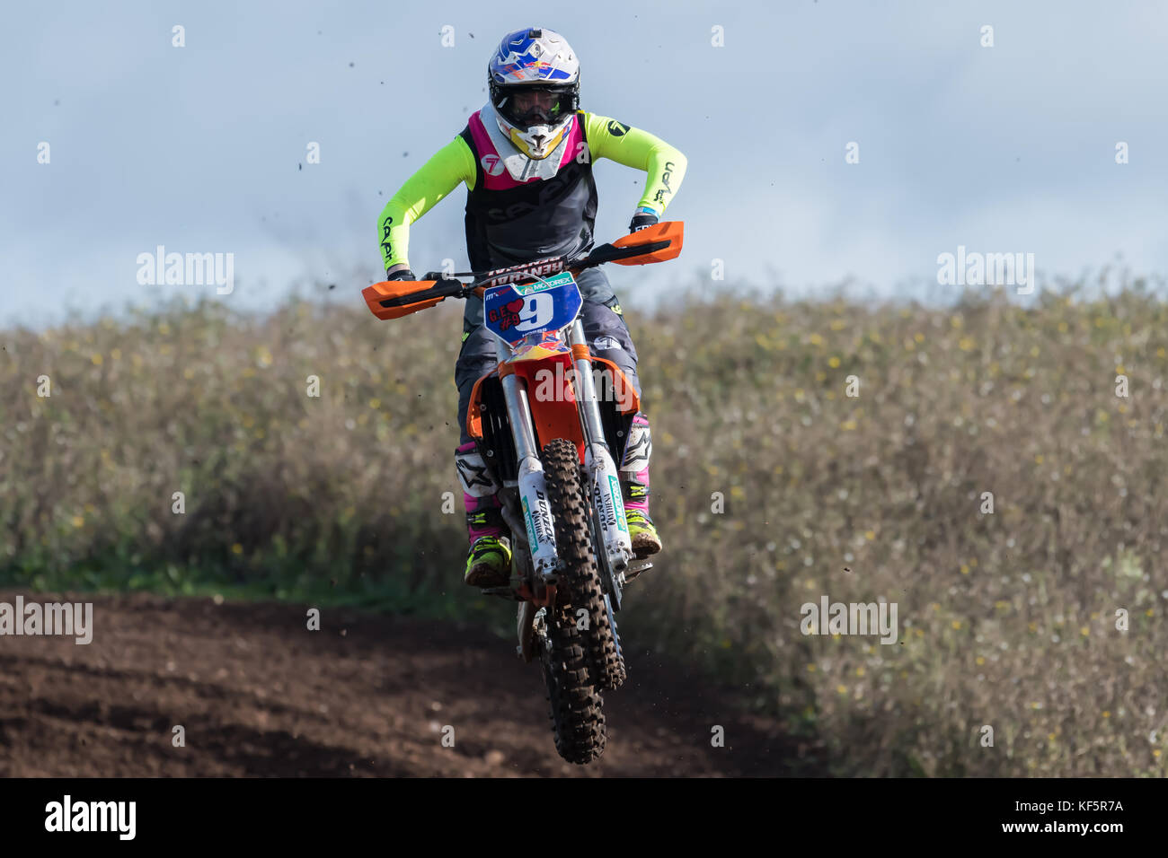 Motocross-bikes Stockfoto