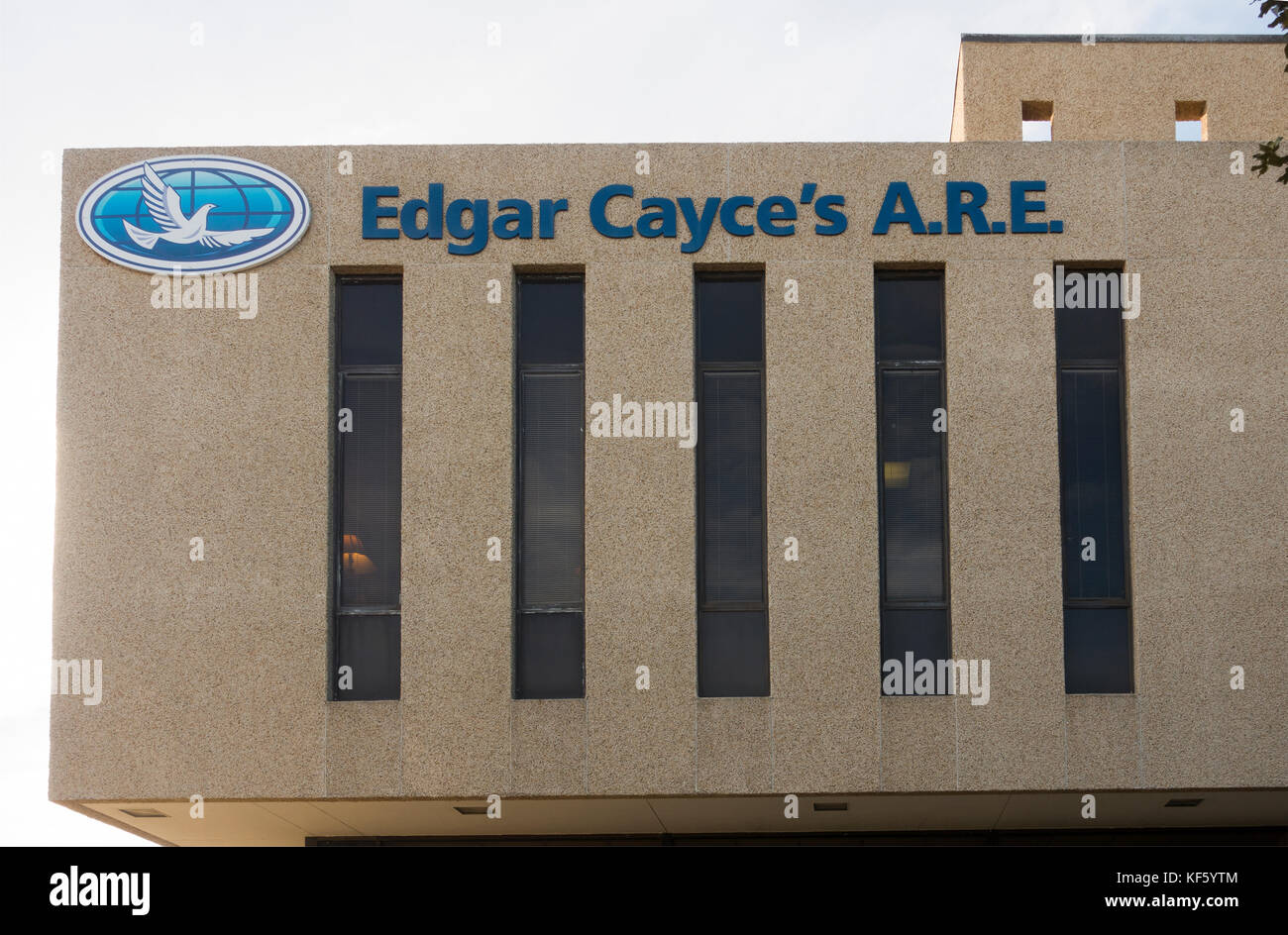 Edgar Cayce ist ein R E Virginia Beach VA Stockfoto