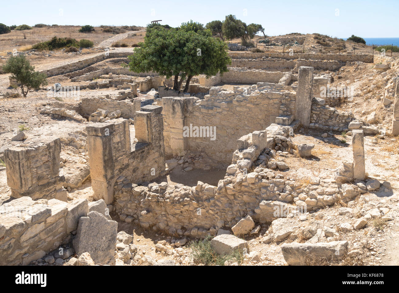 Kourion, Erdbebenhaus, Limassol, Zypern Stockfoto