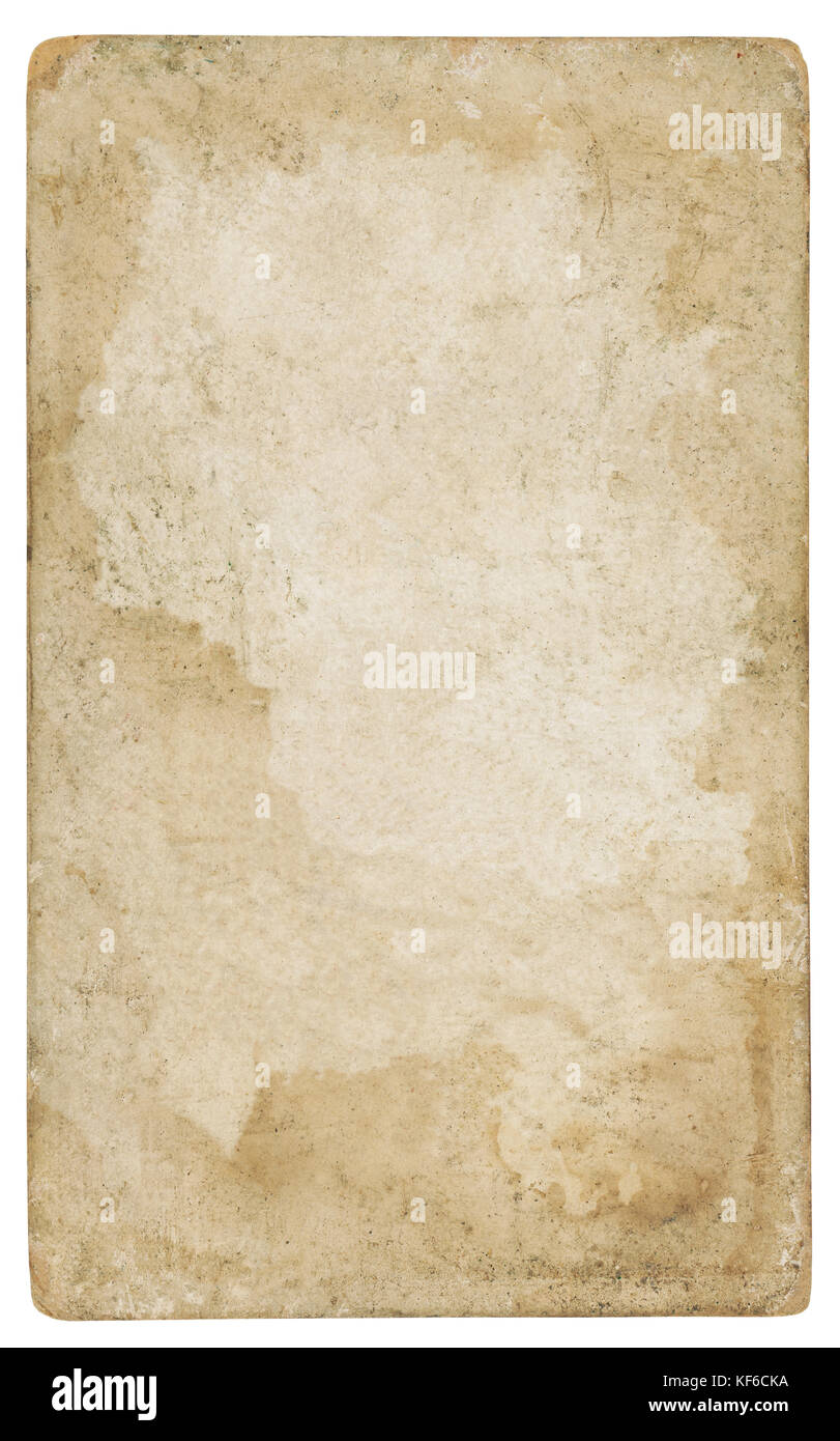 Hintergrund aus antikem Papier – Beschneidungspfad im Lieferumfang enthalten Stockfoto