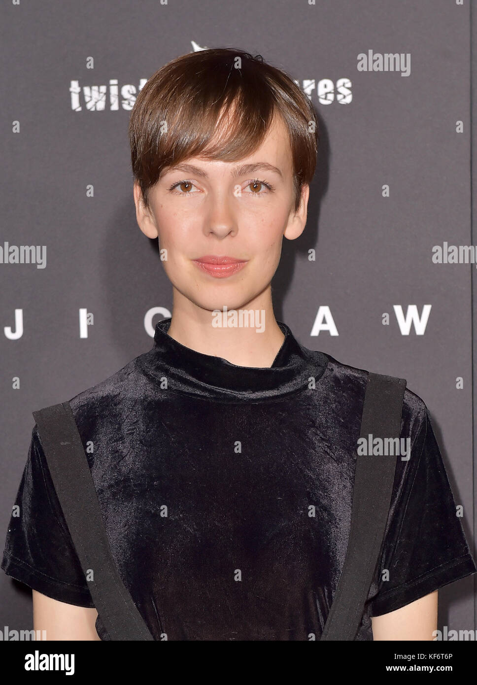 Hollywood, Kalifornien, USA. Okt. 2017. Brittany allen, bei Premiere Von Lionsgates "Jigsaw" In ArcLight Hollywood in Hollywood, Kalifornien am 25. Oktober 2017. Kredit: Faye Sadou/Media Punch/Alamy Live News Stockfoto