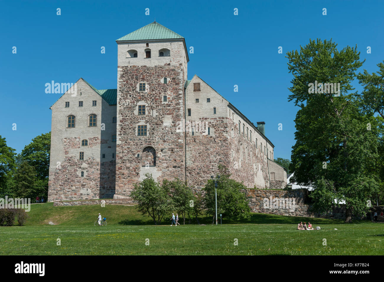 Burg von Turku, Turku, Finnland Stockfoto