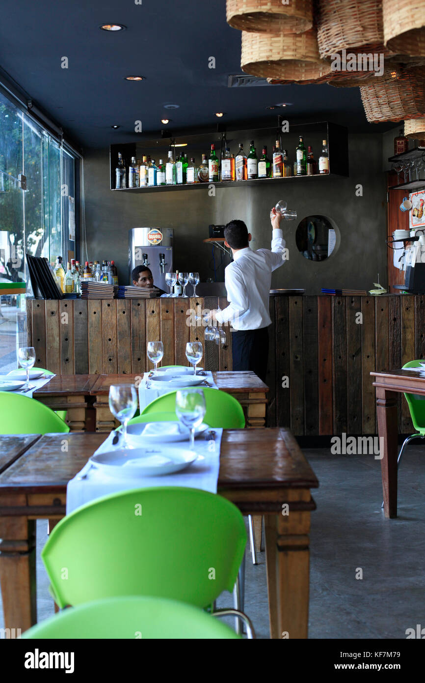 Brasilien, Rio de Janiero, innerhalb von Ipanema Restaurant Stockfoto
