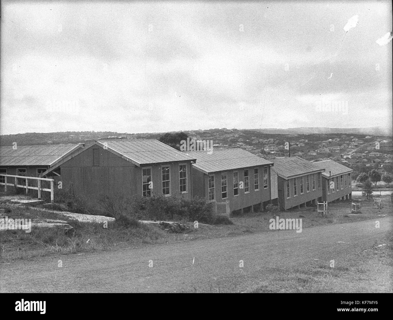 31682 beweglichen Klassenzimmer an Balgowlah Schule Stockfoto