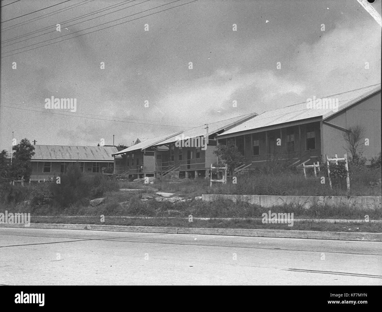 31683 beweglichen Klassenzimmer an Balgowlah Schule Stockfoto