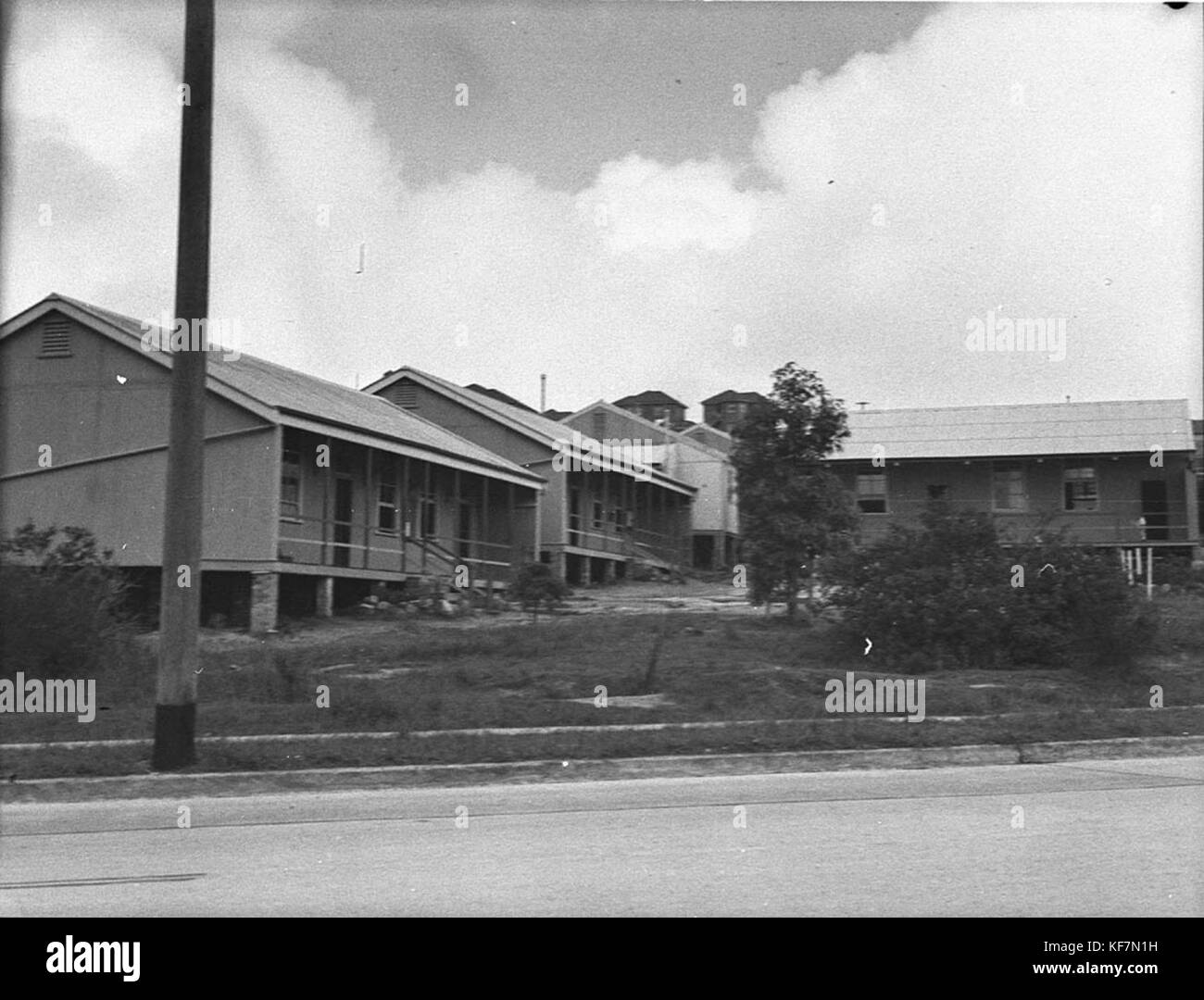 31686 beweglichen Klassenzimmer an Balgowlah Schule Stockfoto
