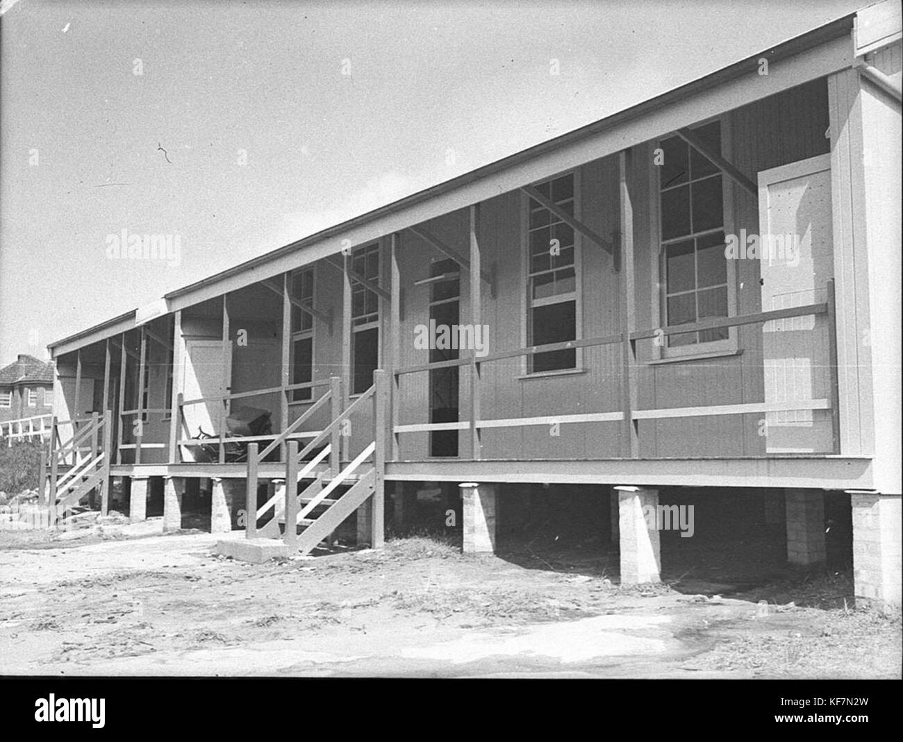 31689 beweglichen Klassenzimmer an Balgowlah Schule Stockfoto