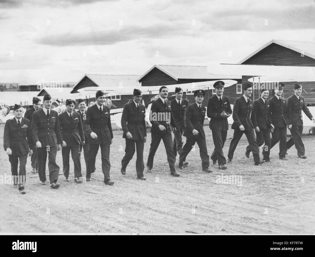 Zentrale Flugschule RAAF 1940 Stockfoto