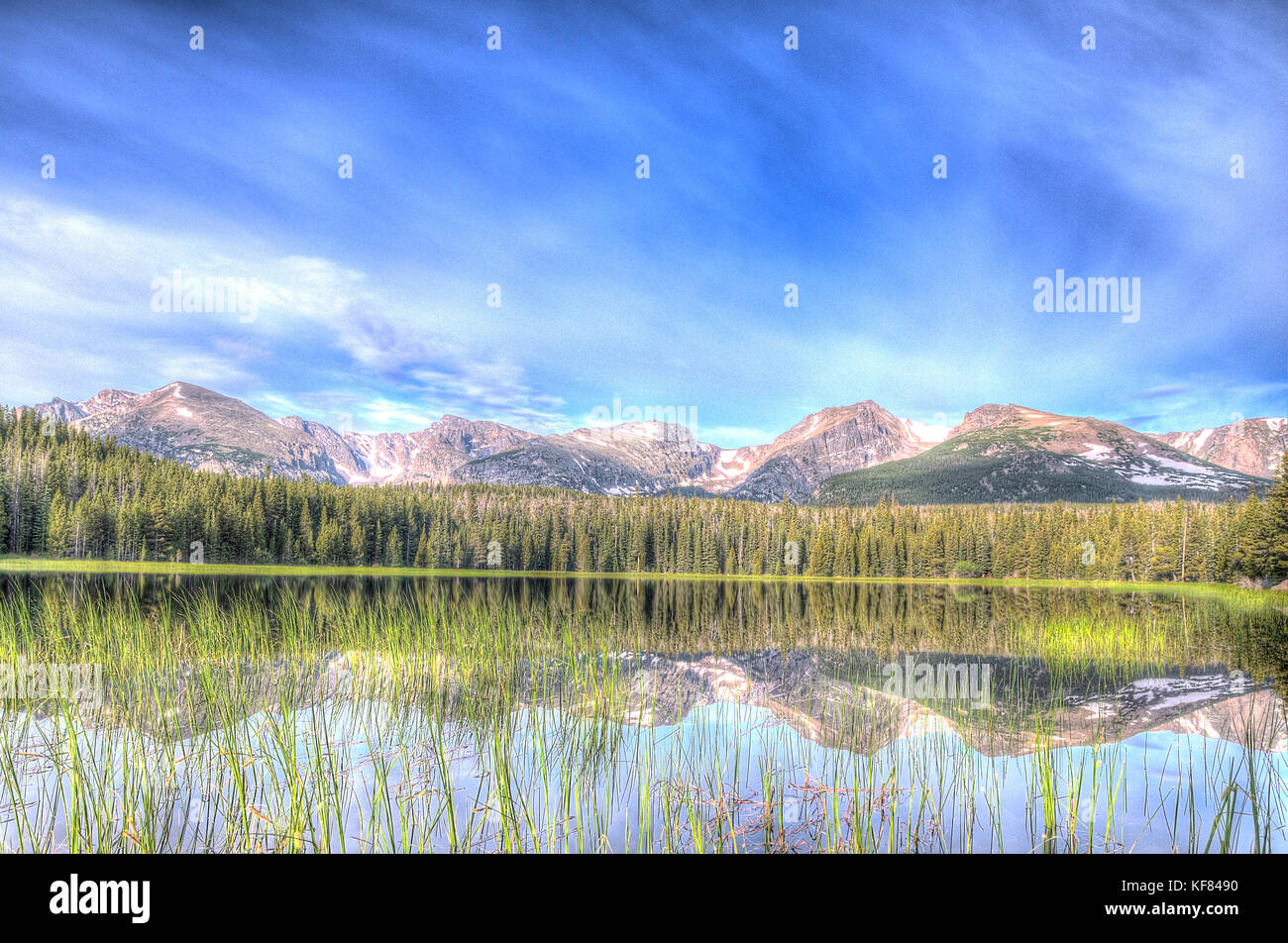 Schönen bierstadt See Stockfoto