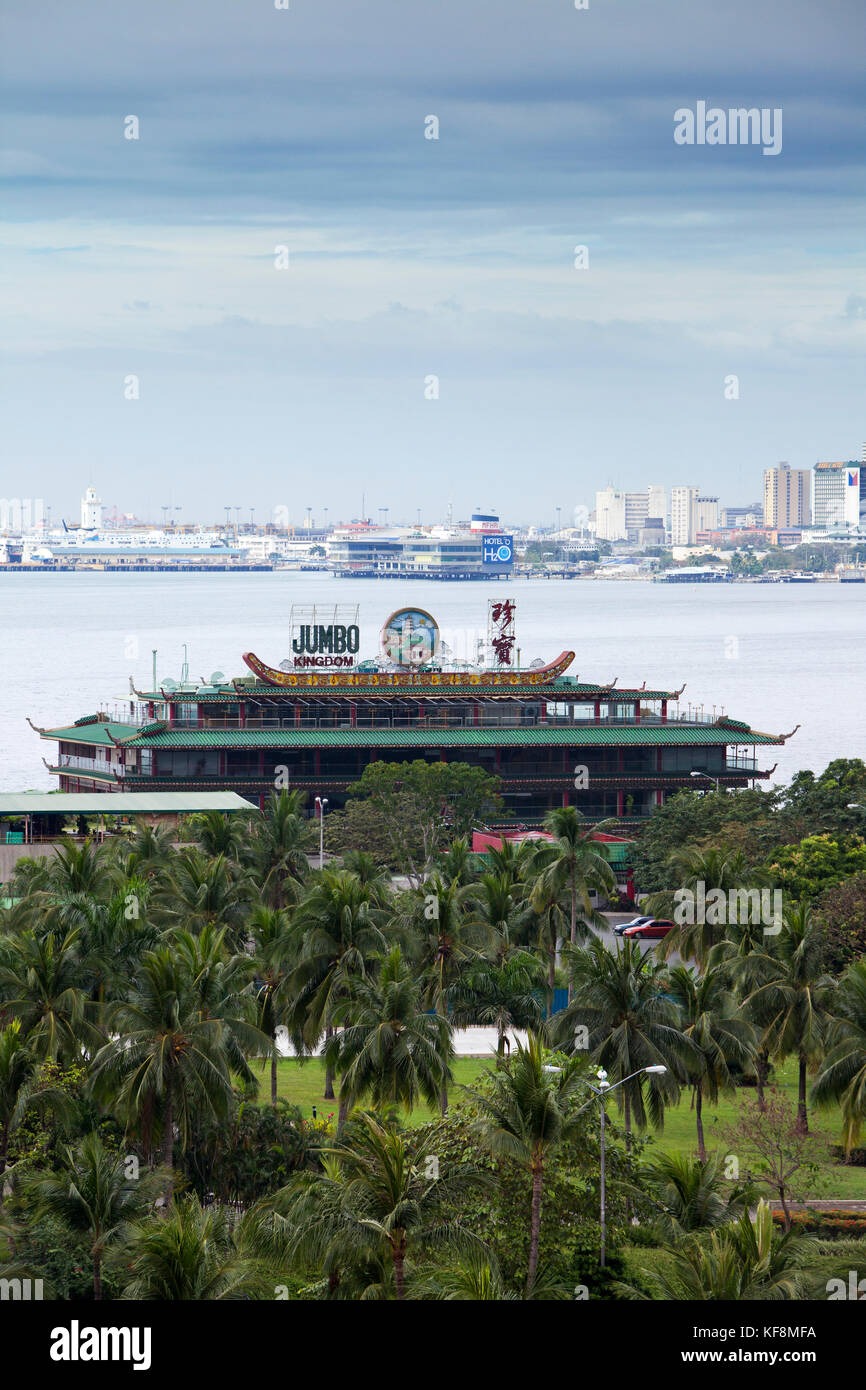 Philippinen, Manila, Ansicht von Manila aus der softel metripole Hotel Stockfoto