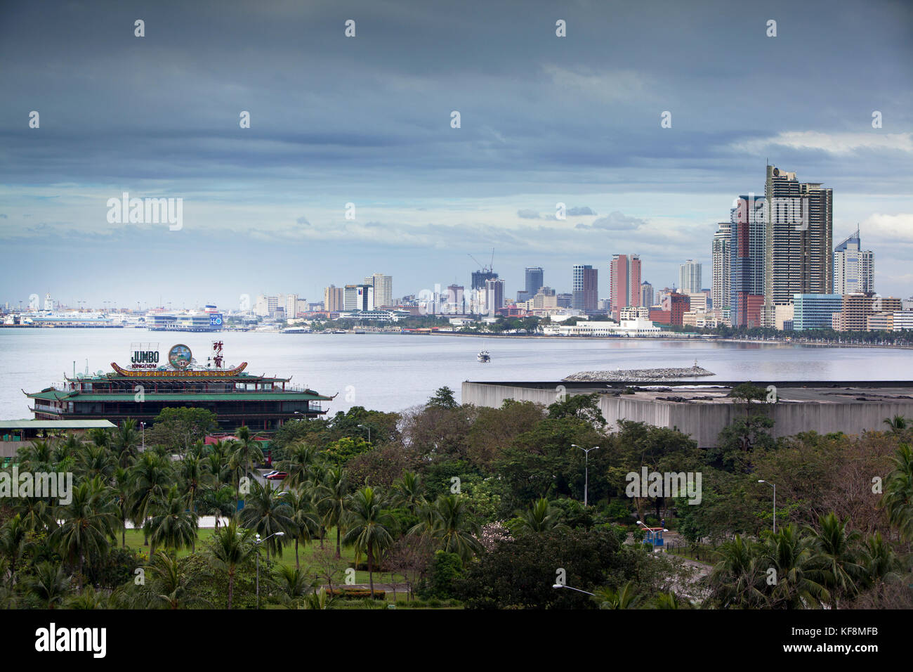 Philippinen, Manila, Ansicht von Manila aus der softel metripole Hotel Stockfoto