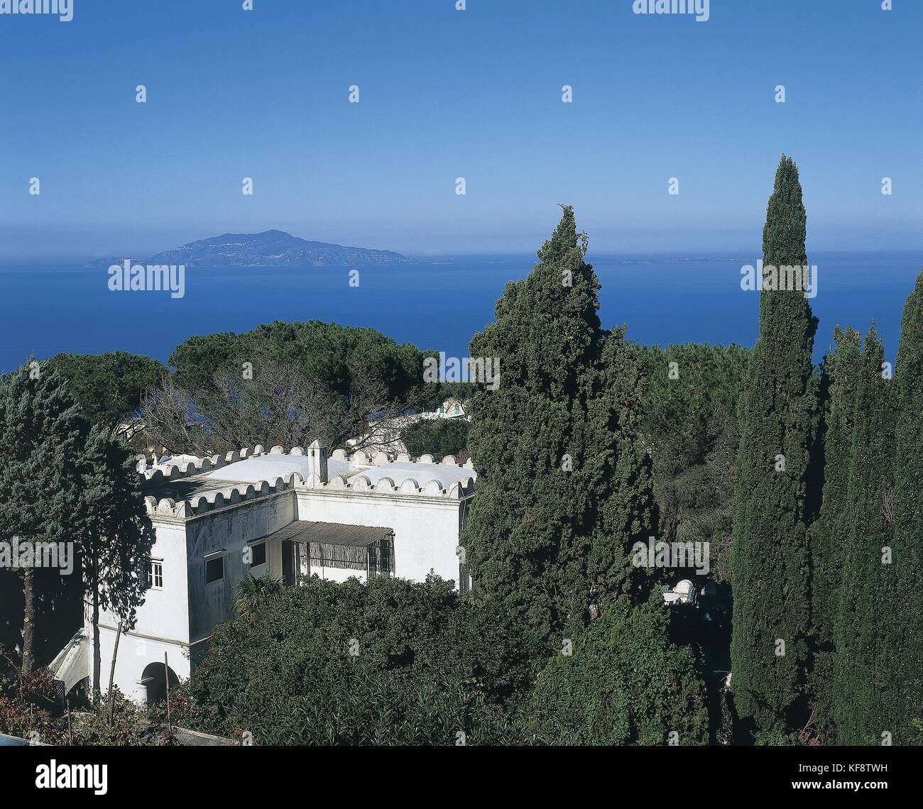 Italien, Region Kampanien, Insel von Capri und Anacapri, der Villa Axel