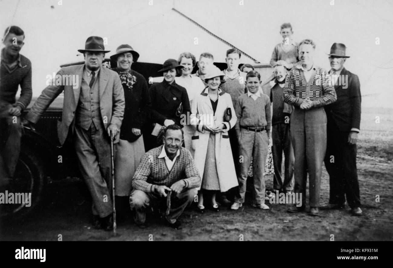 1 131511 Versammlung an der Muttaburra Rennen, Juni 1935 Stockfoto