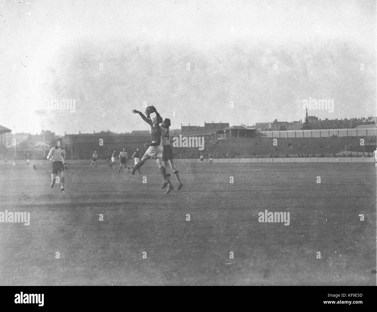 9685 Australian National Football Rat Interstate Karneval Sydney Cricket Ground 1933 NSW v WA Stockfoto