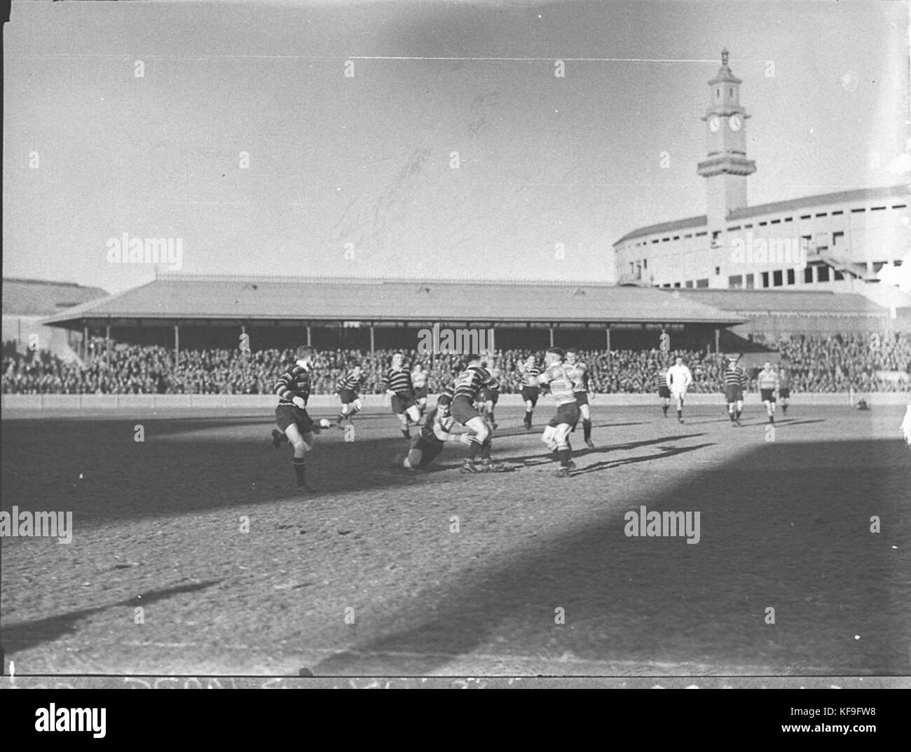 82070 Fußball Easts v St George. Stockfoto