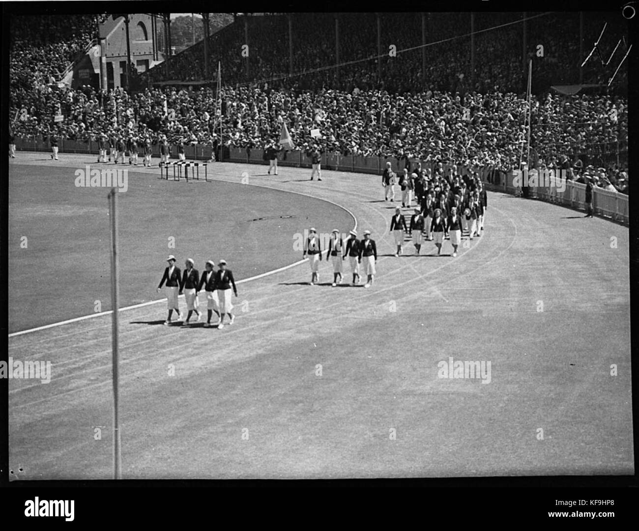 23801 Eröffnung Empire Games Sydney Cricket Ground Stockfoto