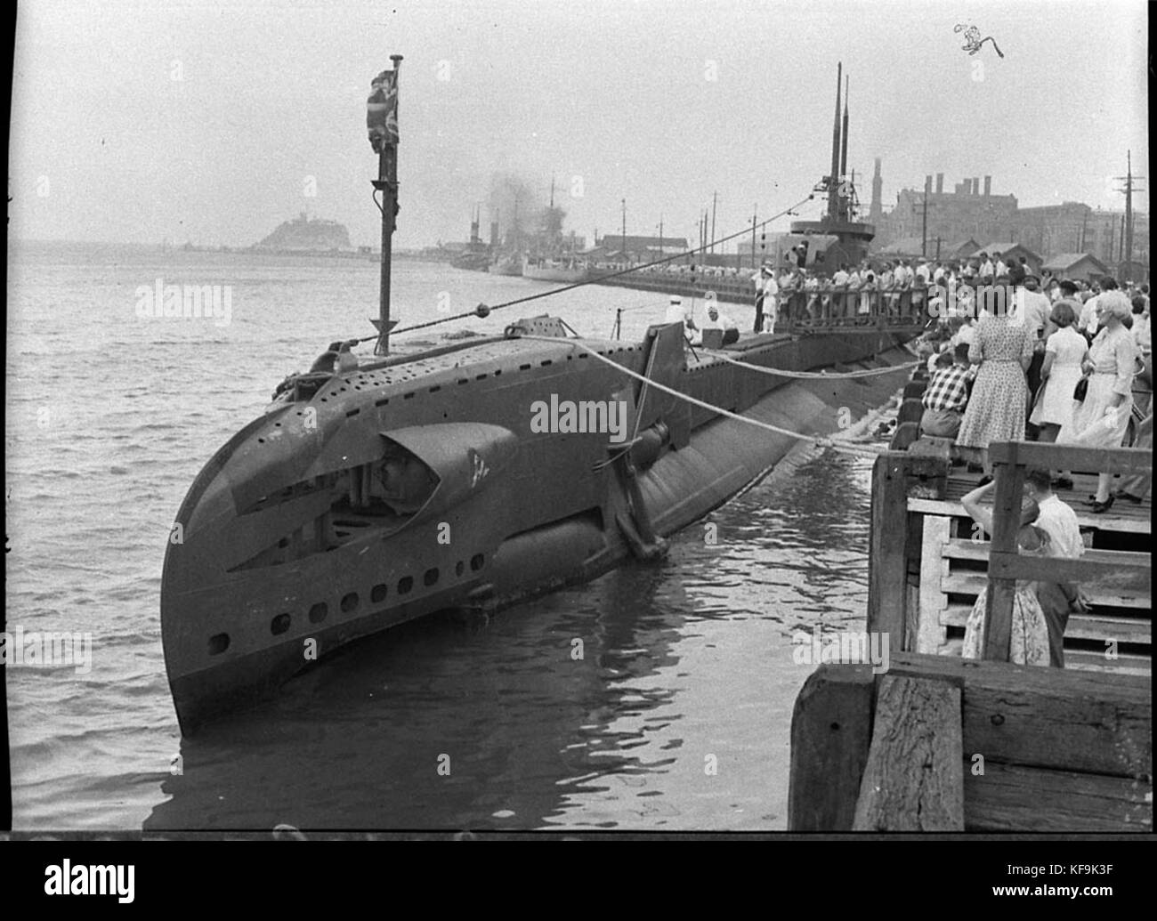 37872 HMS Gründliche u-Boot und andere naval Handwerk Stockfoto