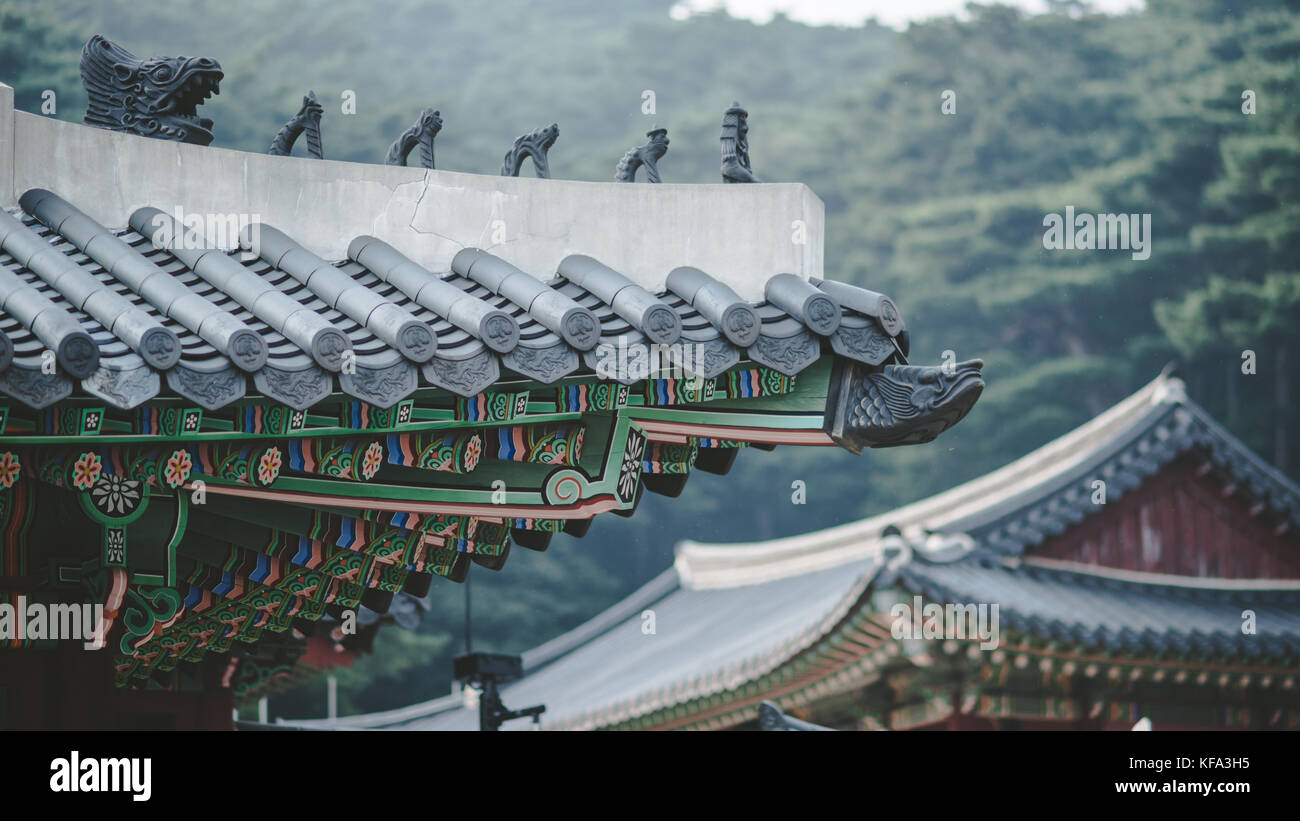 Die Festung Nam Han San Seong im Südosten von seoul Stockfoto