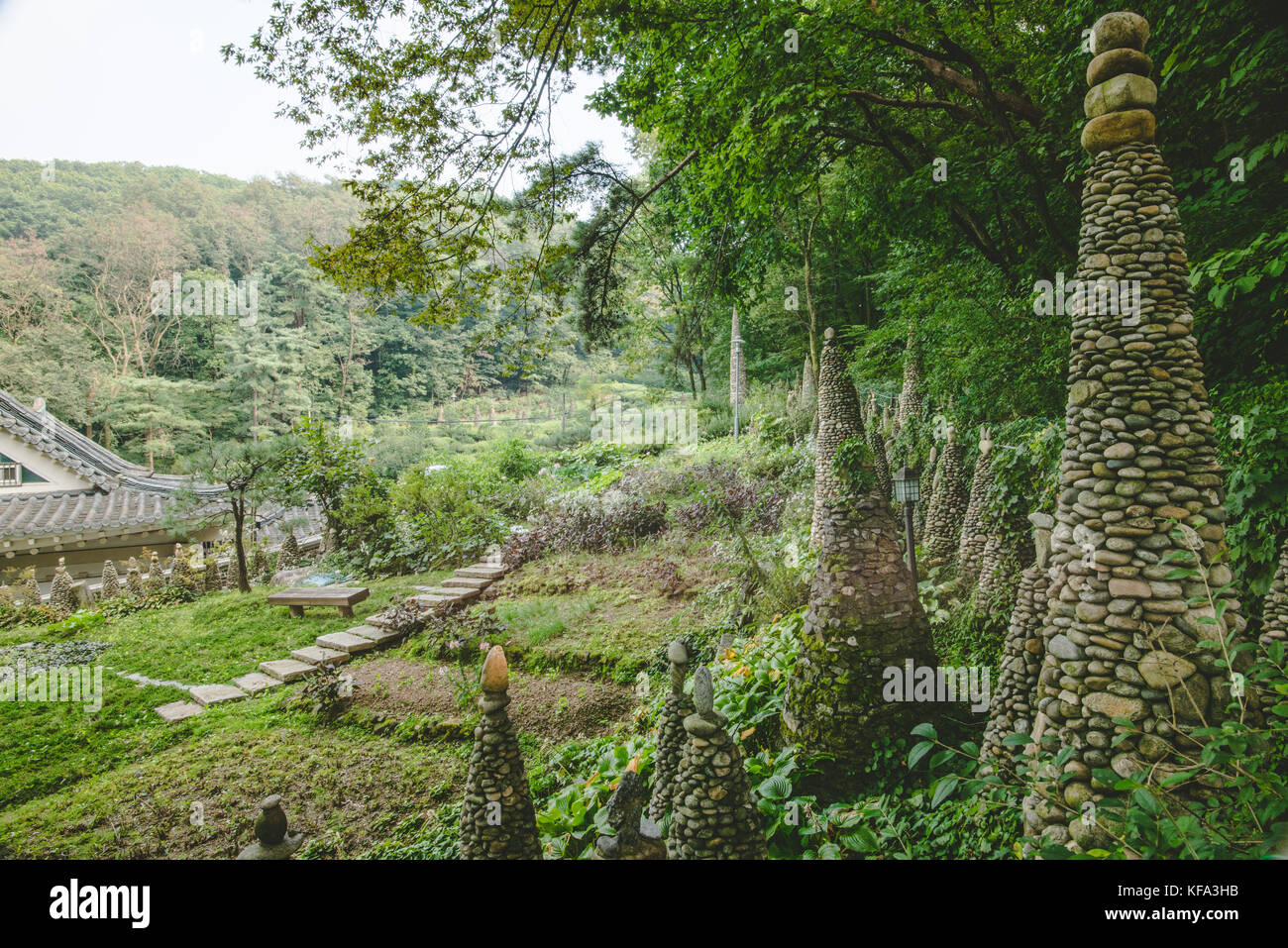 Nam han San seong Festung in Süd Seoul Stockfoto