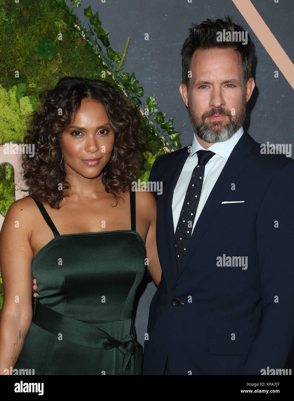 FOX Fall Premiere Party mit: Lesley-Ann Brandt, Chris Payne Gilbert Where: West Hollywood, Kalifornien, Vereinigte Staaten Wann: 26 Sep 2017 Credit: FayesVision/WENN.com Stockfoto