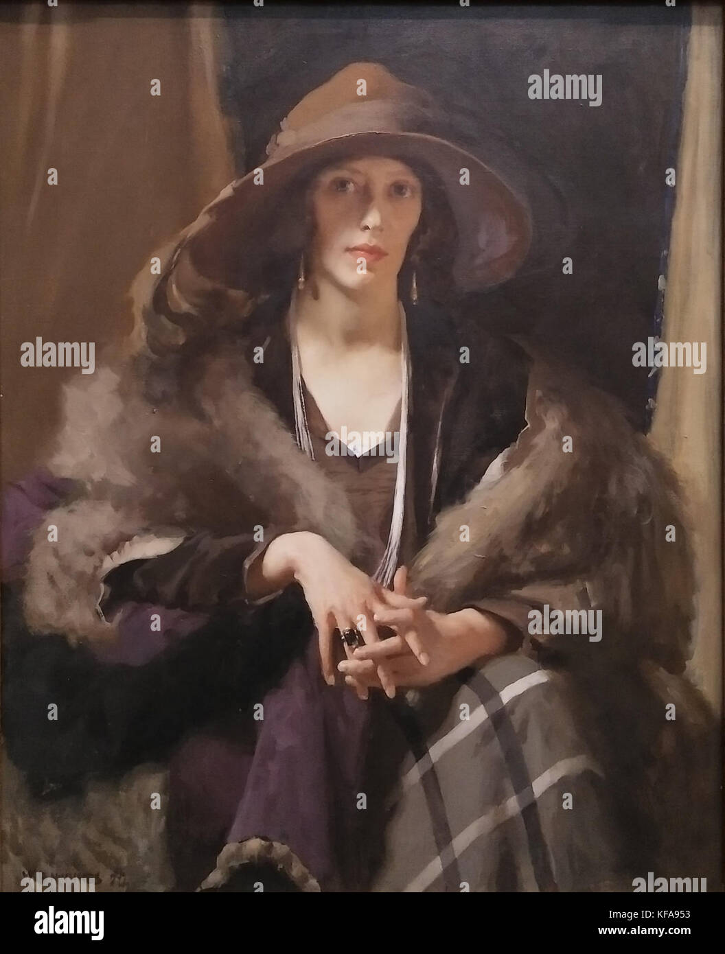 McInnes Miss Collins 1924 Stockfoto