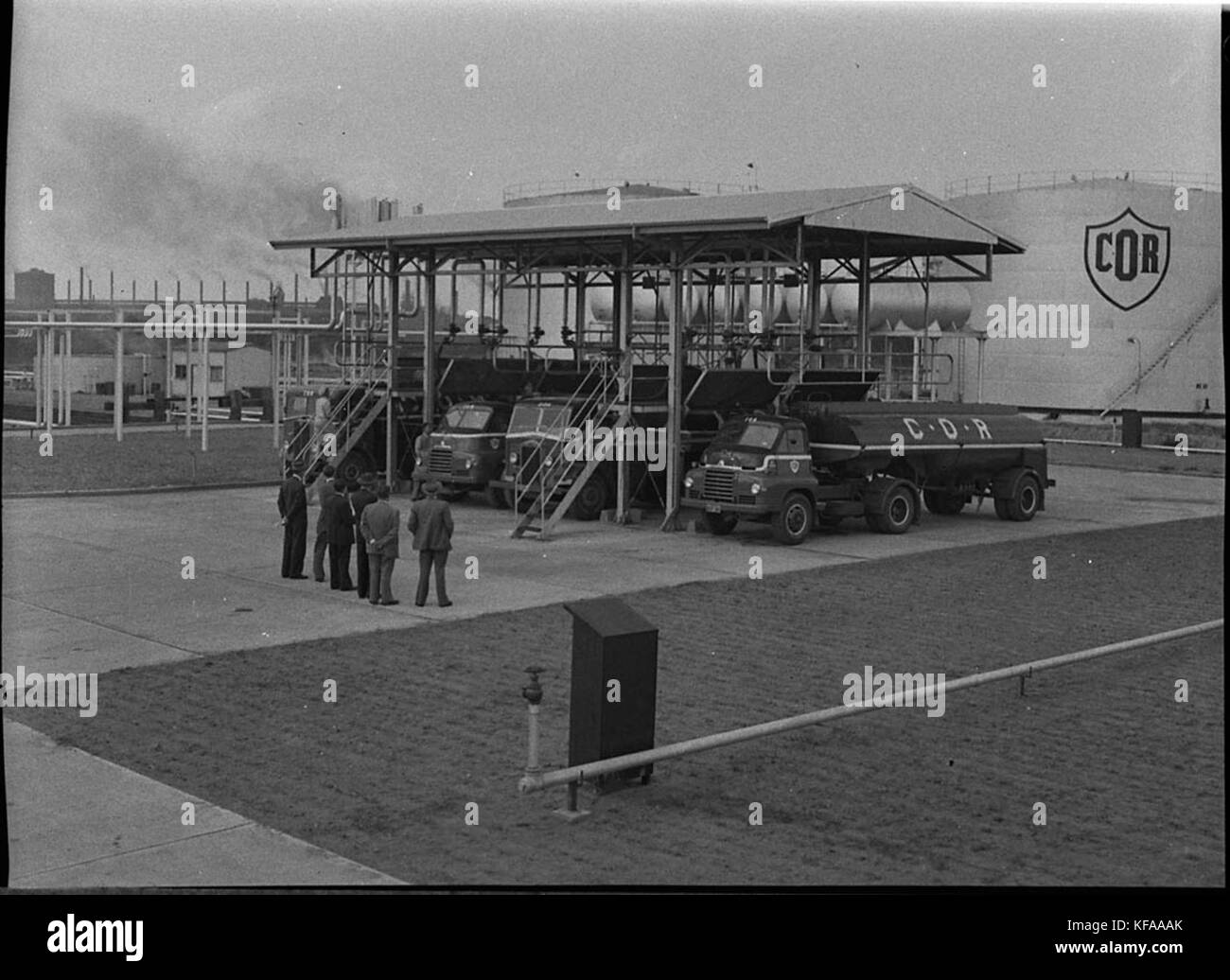 41142 Commonwealth Ölraffinerien Ltds Port Carrington Seite 13 Morgen von Mangrovensümpfen angrenzenden Throsby Creek für Ölraffinerie kostet 600000 Euro zurückgefordert Stockfoto