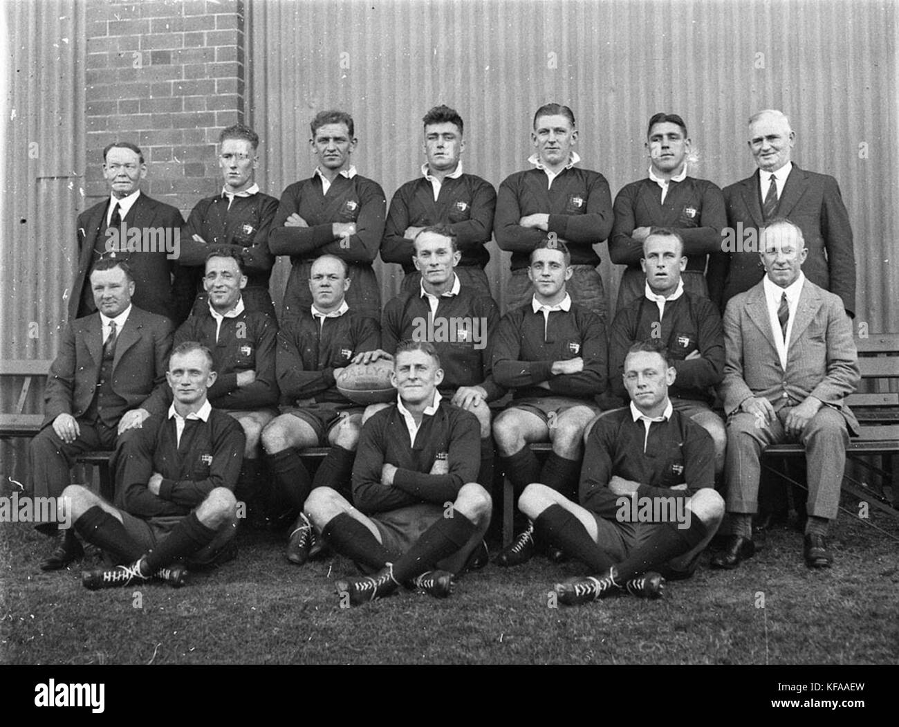 50881 Australian Rugby League Team Stockfoto