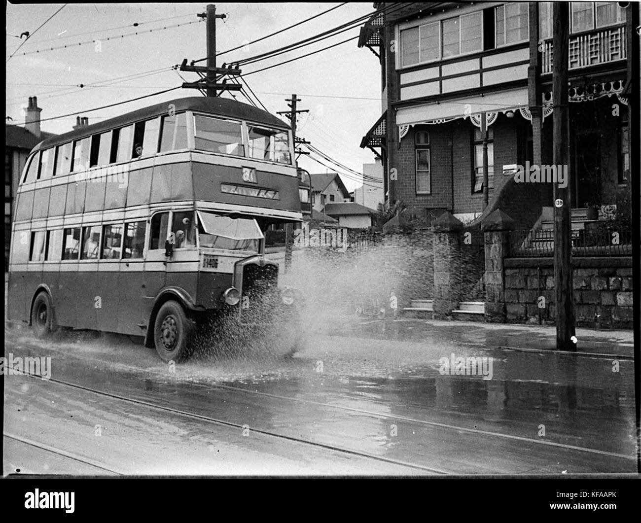 36269 Omnibusse Stockfoto