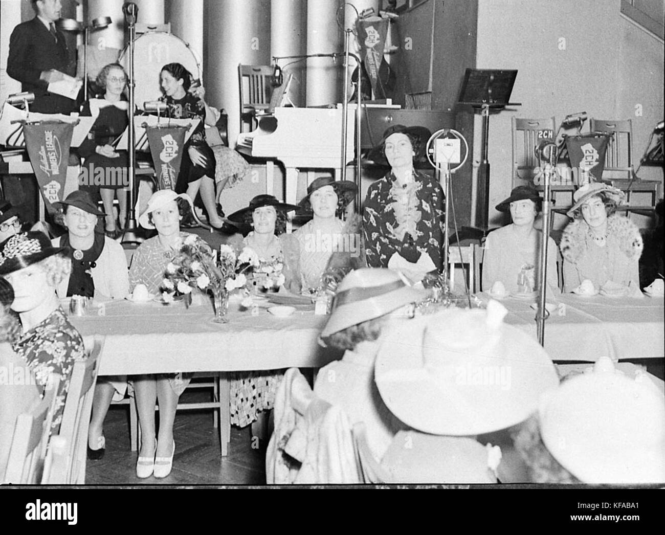 35759 australischen Liga der Frauen Abendessen in Blaxland Galerie Stockfoto