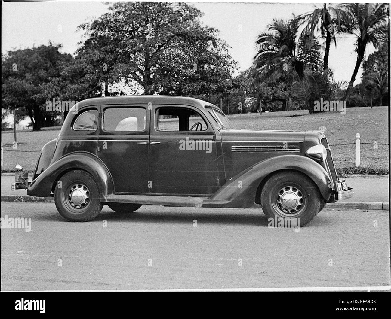 36389 Plymouth Limousine Stockfoto