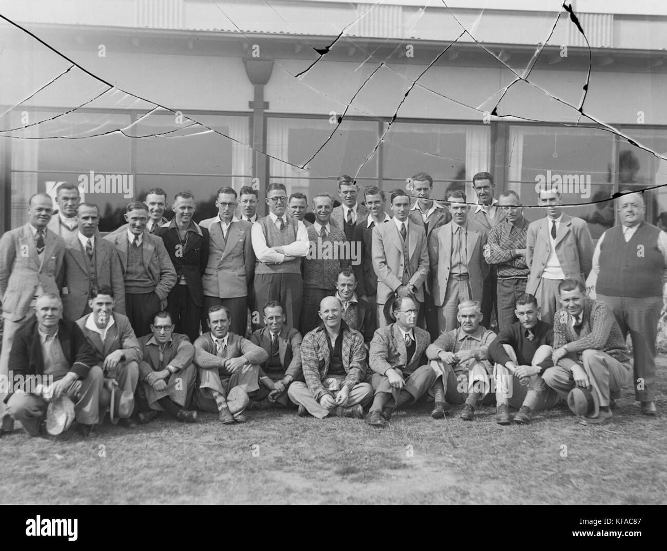 Mitglieder der Bonnie Clyde Golf Club (5570141715) Stockfoto