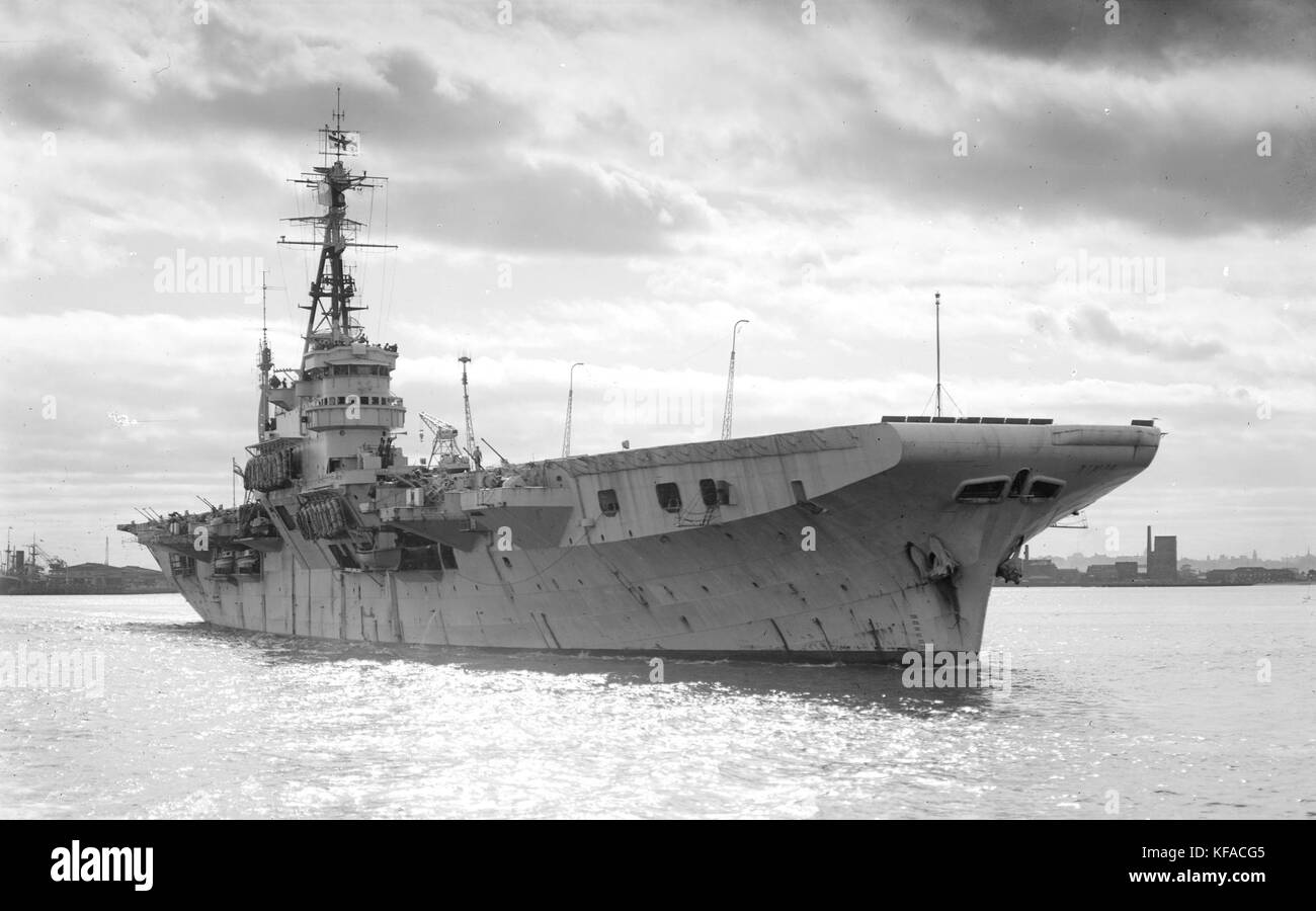 HMS Theseus 1 SLV Grün Stockfoto