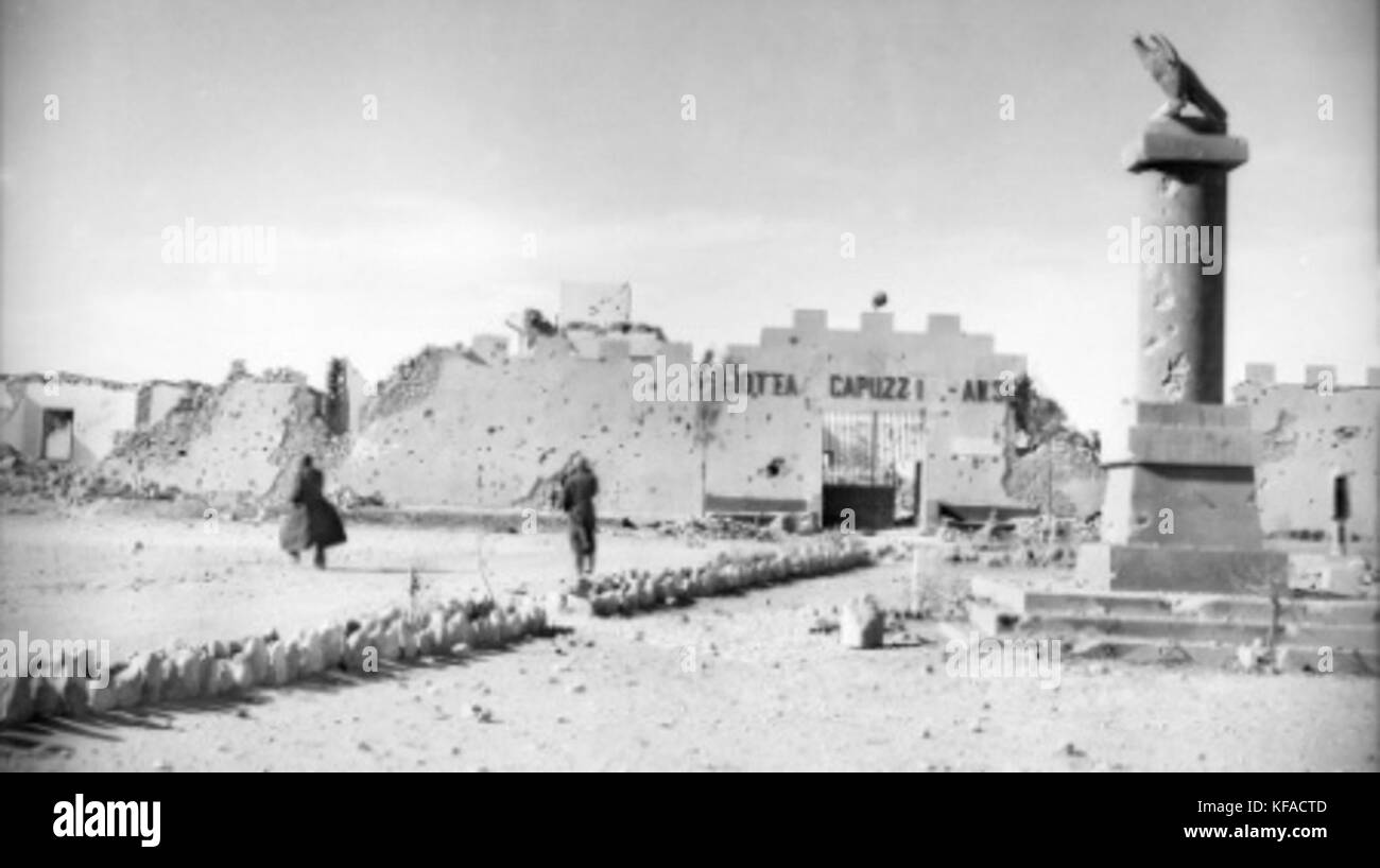 Fort Capuzzo Stockfoto