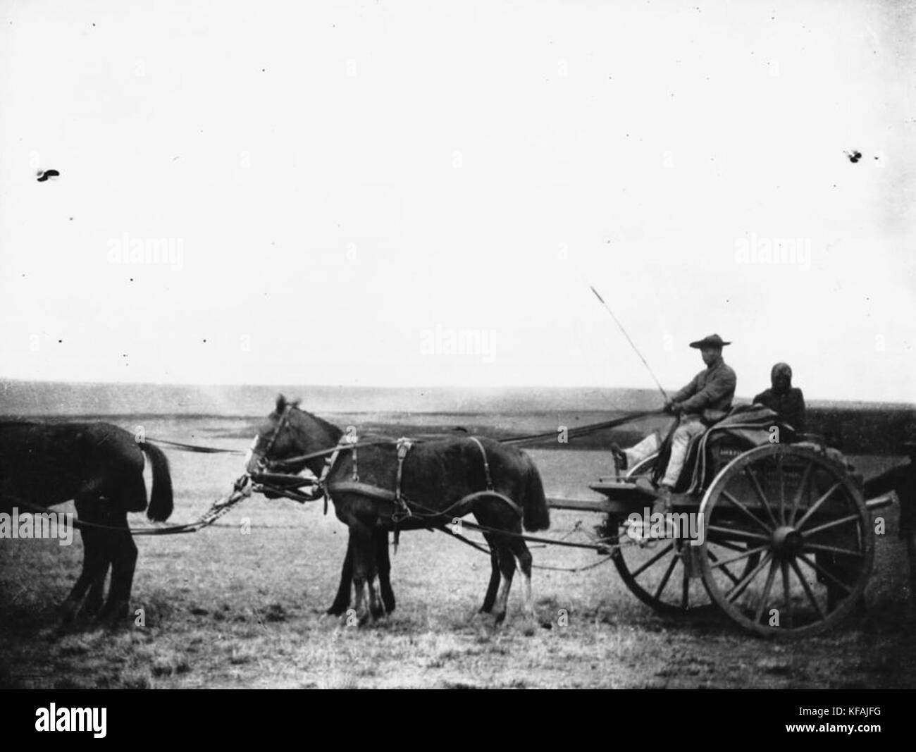 1 113580 Kaufleute in den Darling Downs, Ca. 1875 Stockfoto