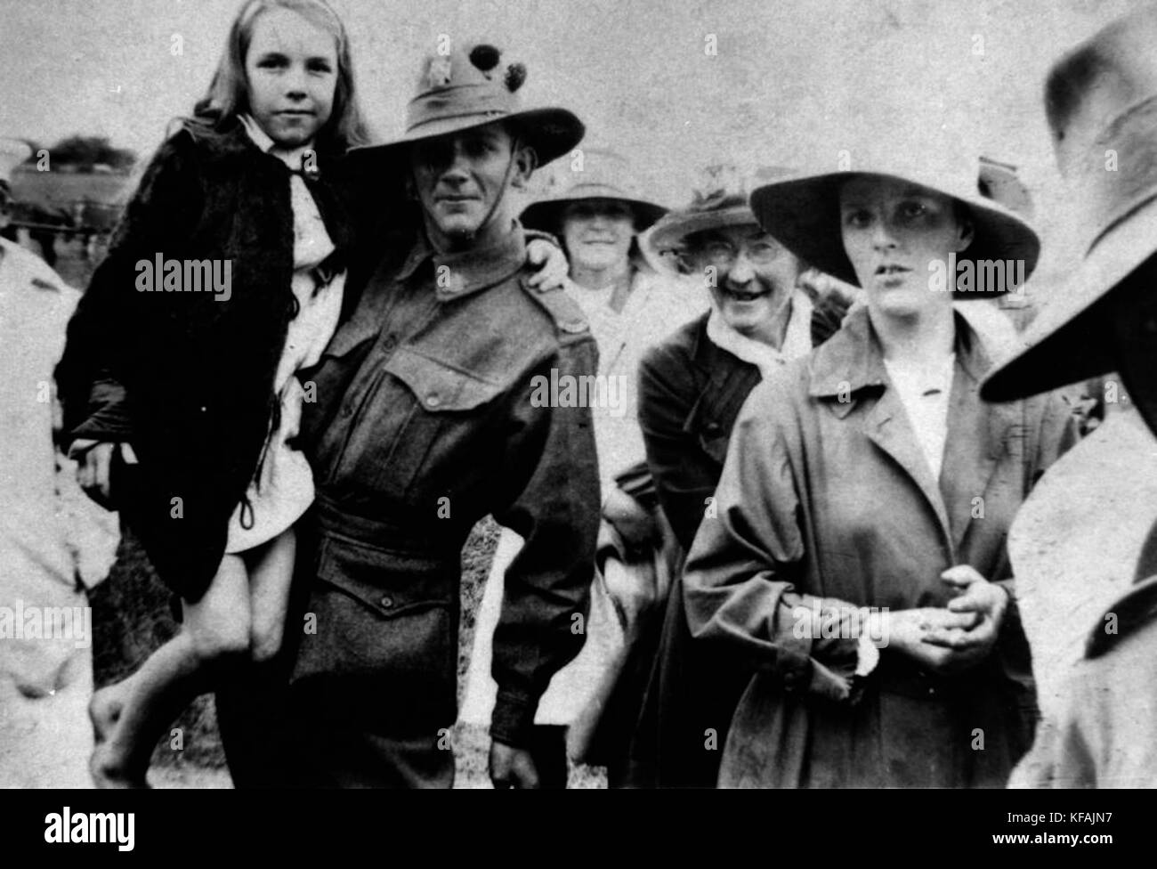 1 136333 der Erste Weltkrieg Soldat an Drayton, 1918 Stockfoto