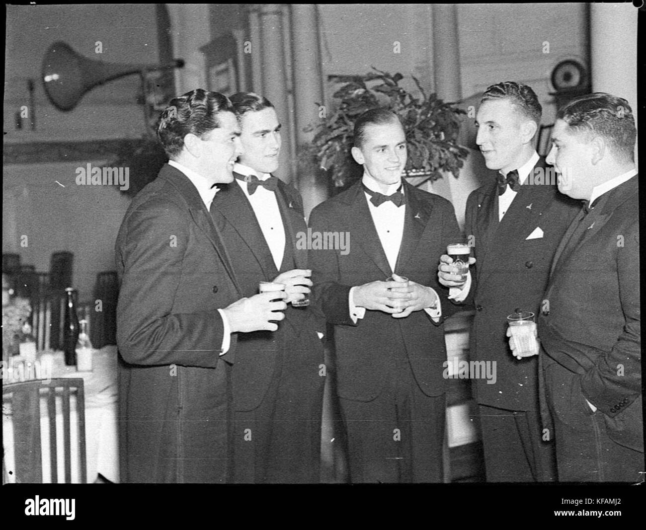 25132 Rugby Union Football Team verlassen für England Stockfoto