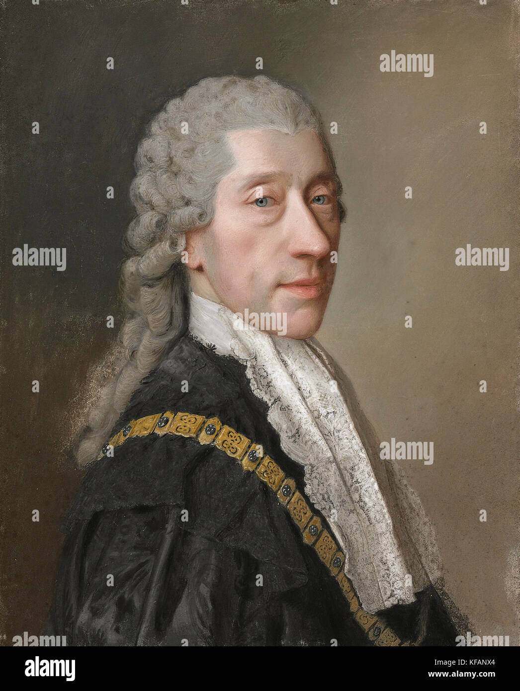 Wenzel Anton, Prinz von Kaunitz-Rietberg (1711-1794) österreichischer und tschechischer Diplomat und Staatsmann in der Habsburger Monarchie Stockfoto