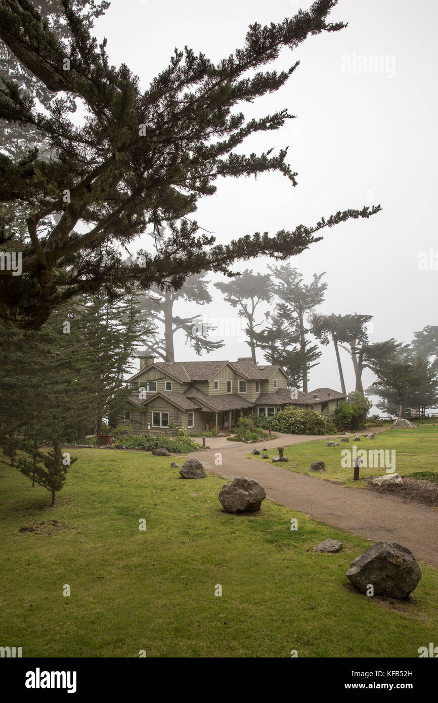 Usa, Kalifornien, Big Sur, Esalen, die Murphy Haus am Esalen Institut Stockfoto