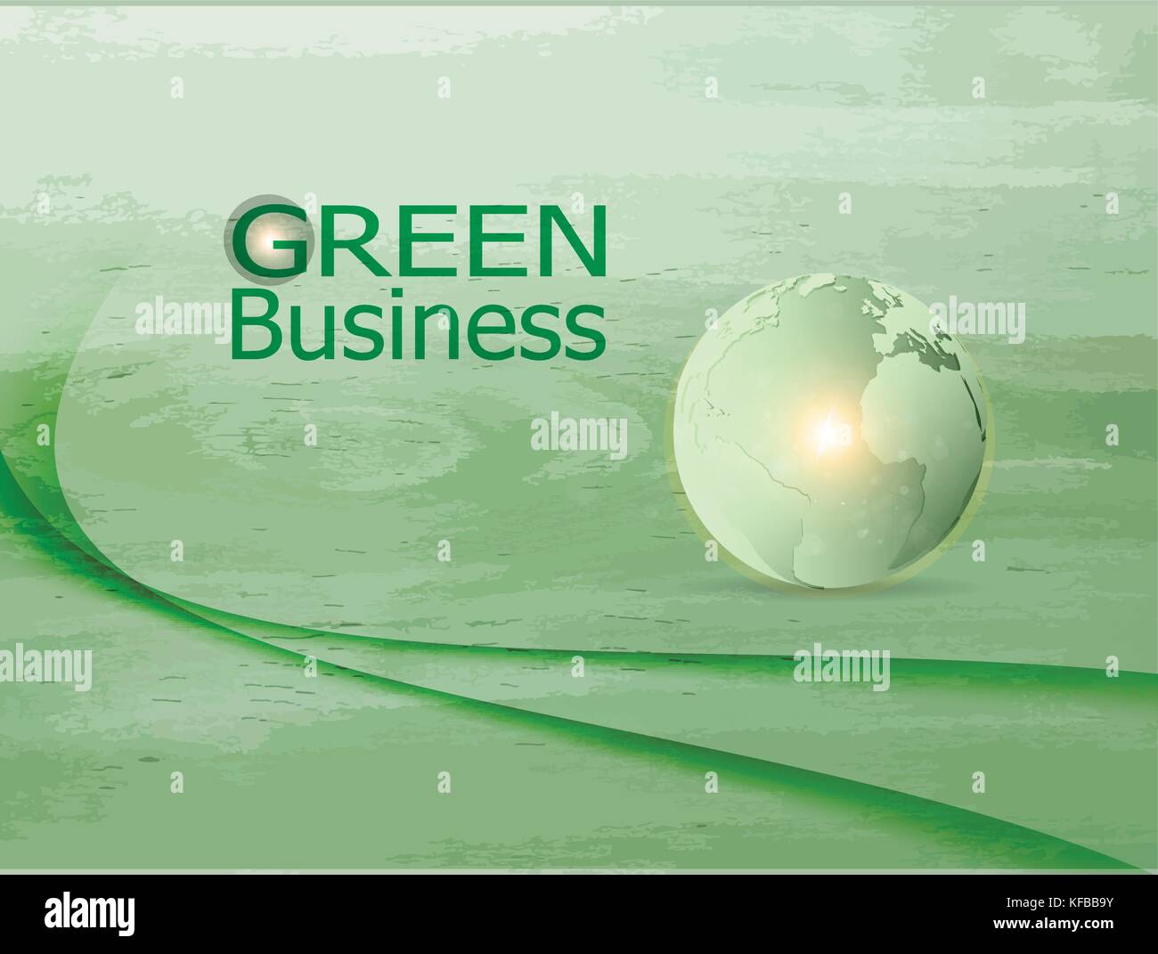 Green Business background Vektor. Es für Arten von Medien Präsentation wie Hintergrund, Hintergrund, Illustration, Poster, Drucken oder andere angewendet werden kann Stock Vektor