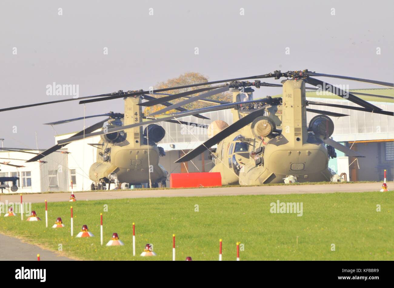 Chinook-Hubschrauber Stockfoto