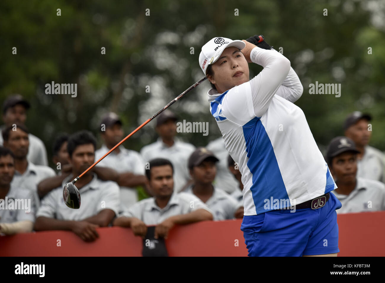 Kuala Lumpur, Malaysia. 27 Okt, 2017. Shanshan Feng von China in Tag zwei des Sime Darby LPGA Malaysia an tpc Kuala Lumpur am 27. Oktober 2017 in Kuala Lumpur, Malaysia. Credit: Chris Jung/zuma Draht/alamy leben Nachrichten Stockfoto