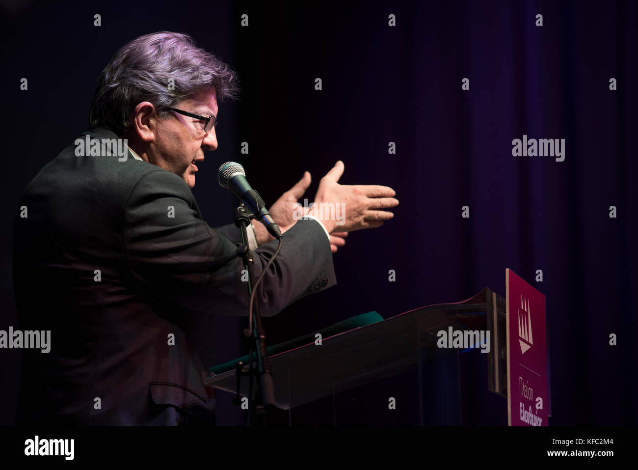 Jean-Luc Melenchon Stockfoto