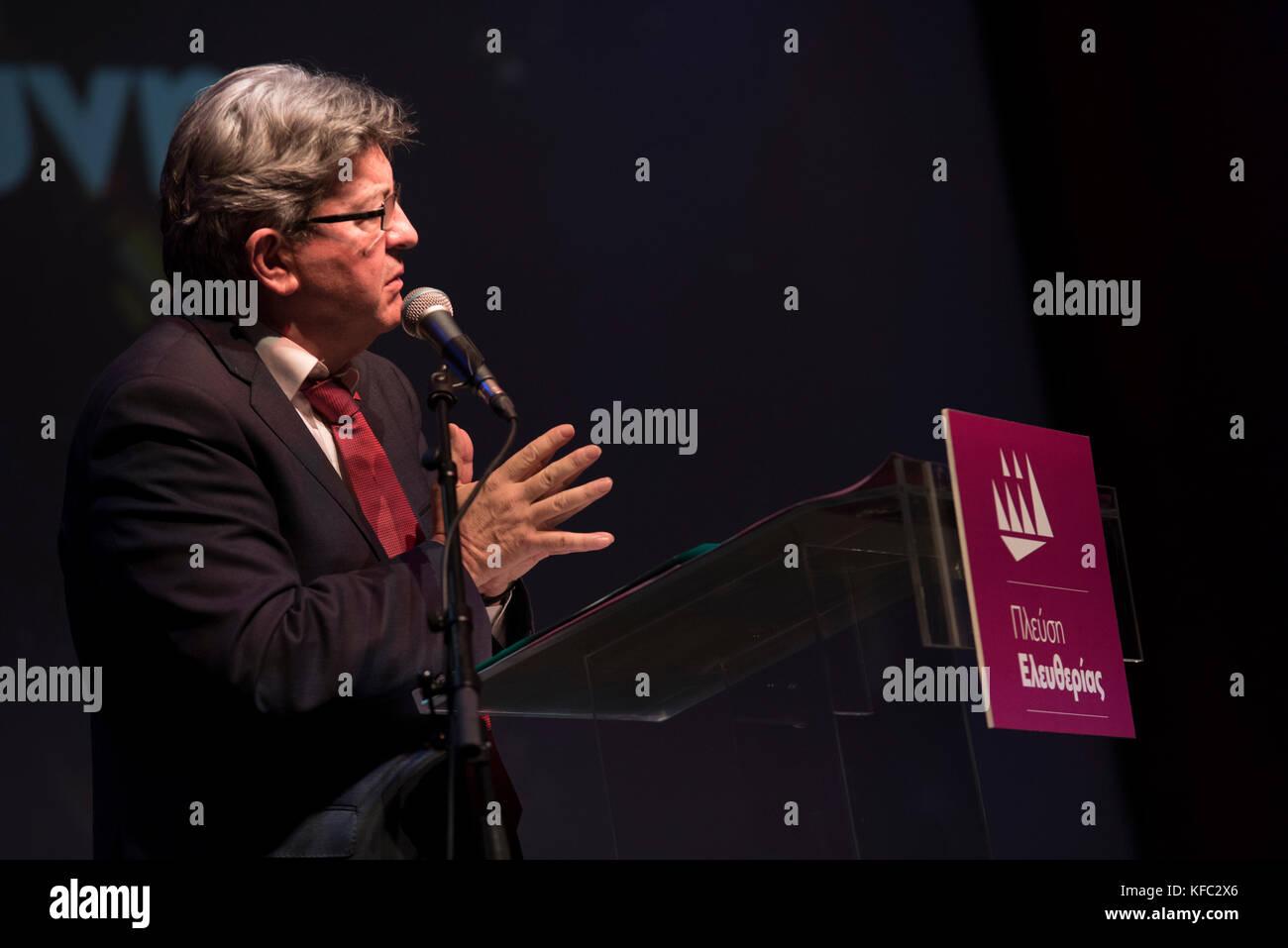 Jean-Luc Melenchon Stockfoto