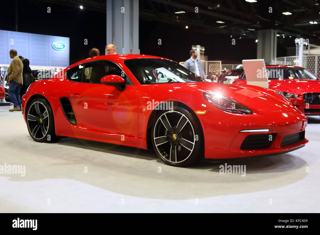 Porsche: 2017 Auto Show, Washington DC Stockfoto