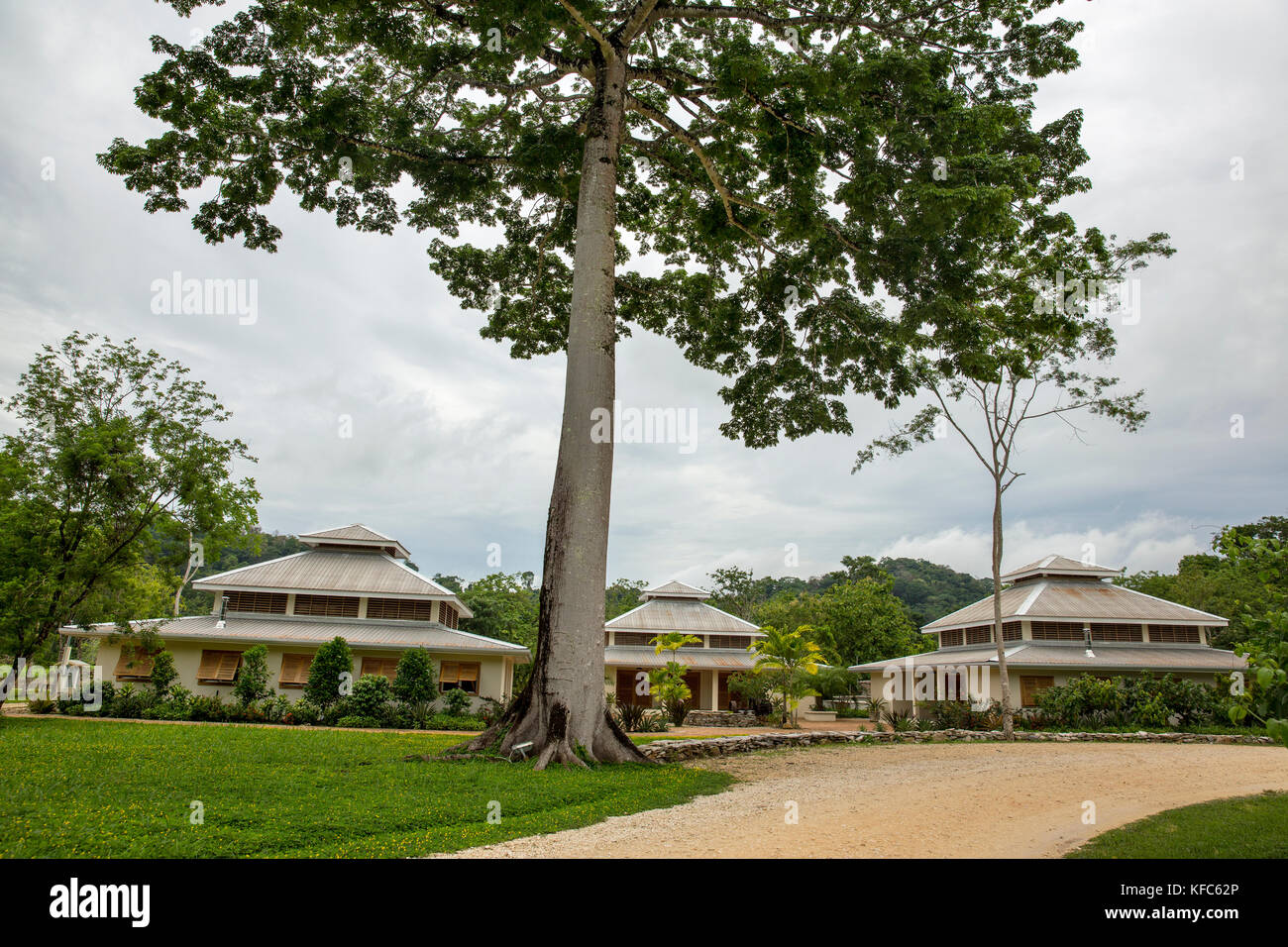 Belize, Punta Gorda, Toledo, außerhalb von Belcampo Belize Lodge und Jungle Farm Stockfoto