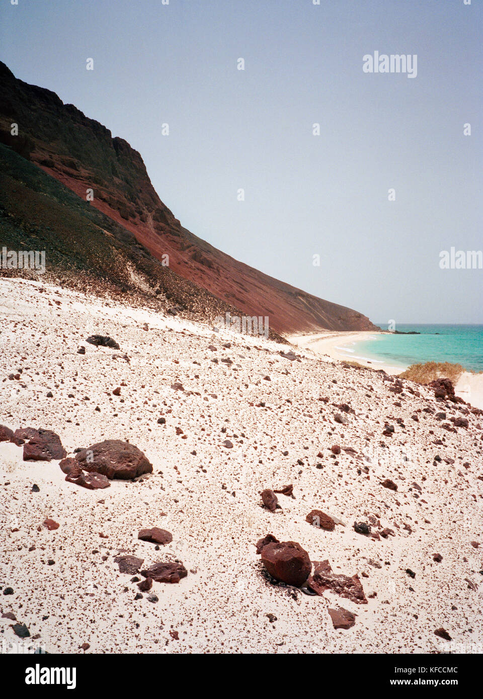 Eritrea, dankalia, das Rote Meer und vulkanische Landschaft